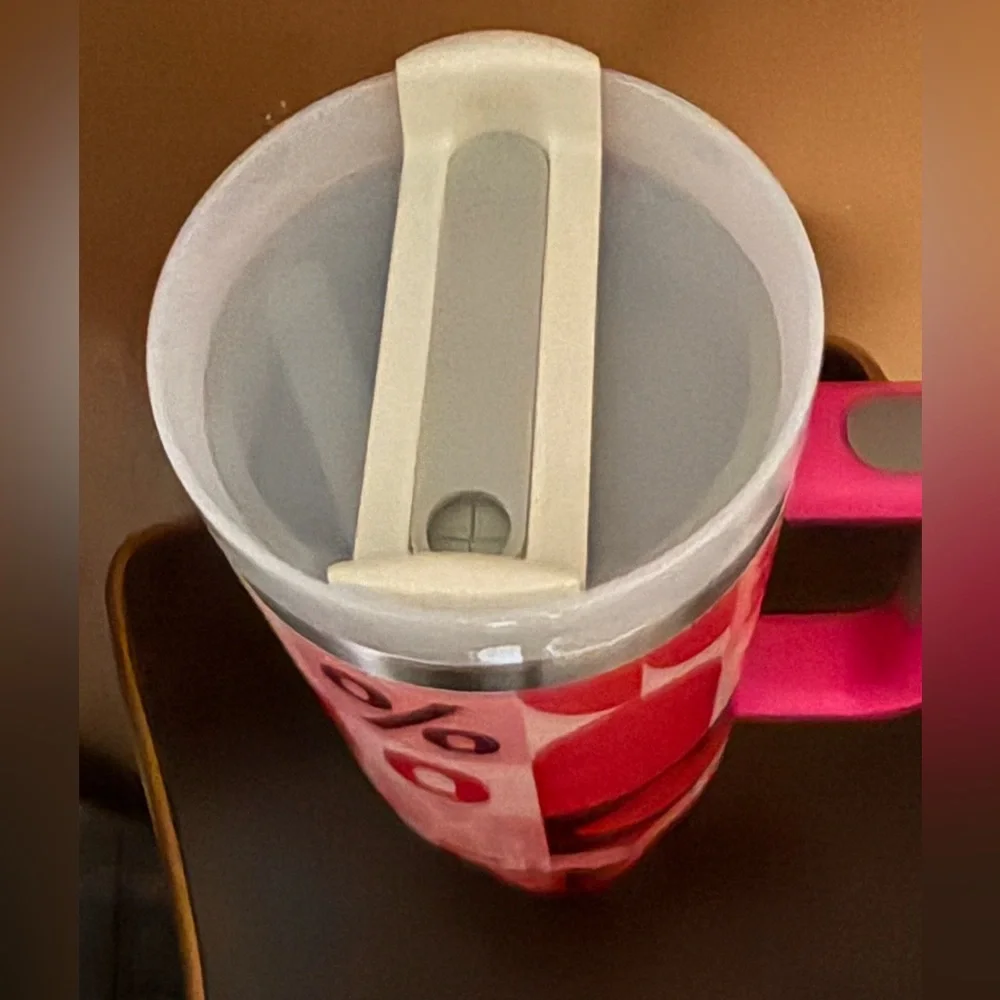 Valentine's Heart Patterned Tumbler